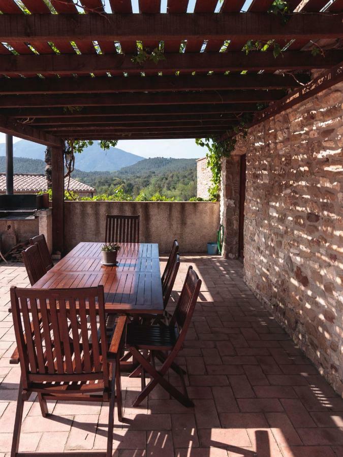 Mas Teixidor Villa Crespiá Buitenkant foto